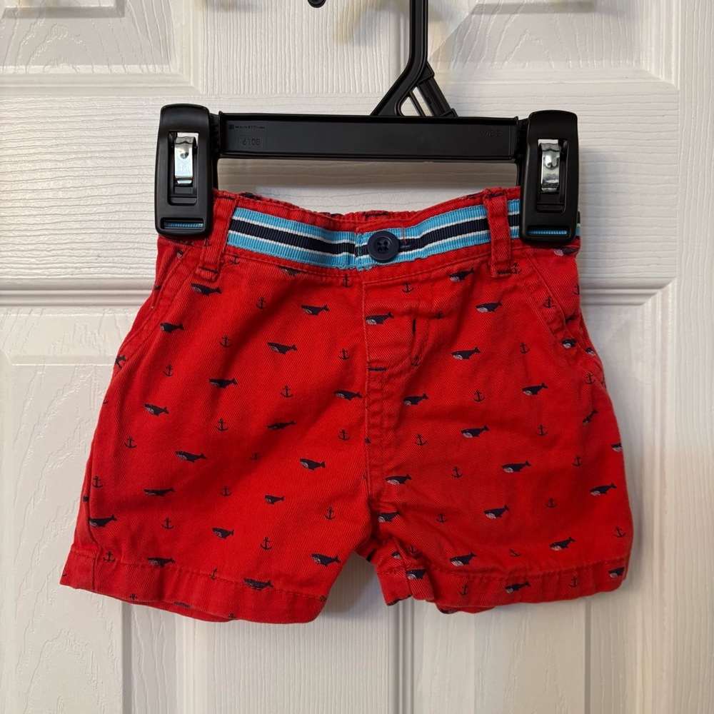Little Rebels Preppy Infant Boys Shorts 6-9 Months